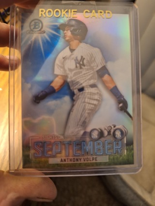 Anthony Volpe rc insert New York Yankees 