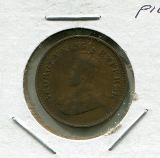 1935 India 1/2 Pice