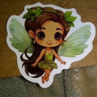 Fairy 1⃣ Cute vinyl sticker no refunds regular mail only Very nice quality!