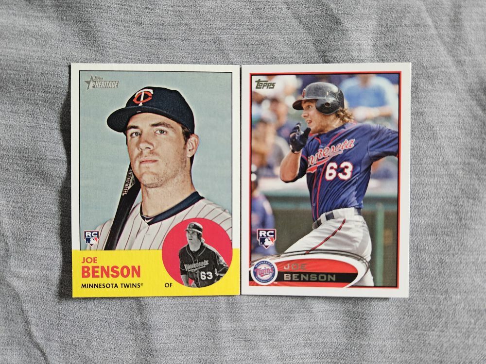 Free: Two Joe Benson Rookie Cards