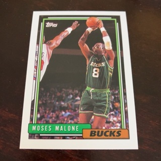 1992-93 Topps - [Base] #74 Moses Malone