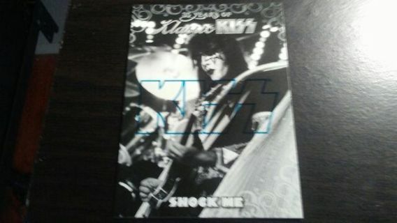 2009 KISS CATALOG/PRESSPASS- KLASSIC KISS- SHOCK ME- BLUE EDITION TRADING CARD# 49