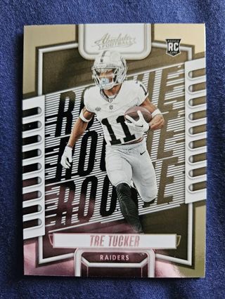 2023 Panini Absolute Rookie Tre Tucker