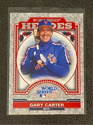 Gary Carter insert 