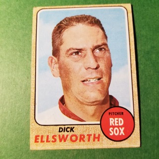 1968 - TOPPS BASEBALL CARD NO. 406 - DICK ELLSWORTH - RED SOX