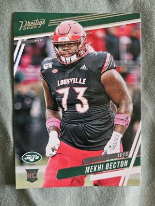 2020 Panini Prestige Rookie Mekhi Becton