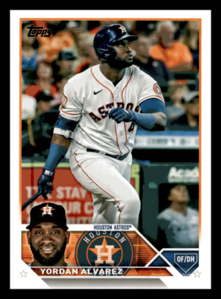 2023 Topps Yordan Alvarez #181 Houston Astros