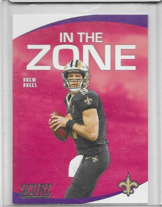 Drew Brees 2020 Score In the Zone #IZ-DB