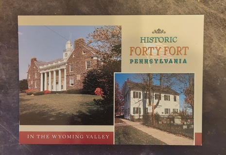 Historic Forty Fort Postcard 