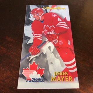 1993-94 Fleer Power Play - [Base] #489 Derek Mayer