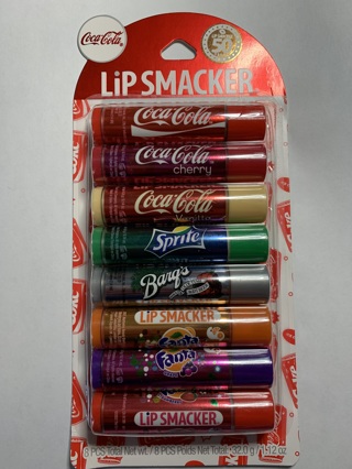 LIPSMACKERS COCA-COLA FLAVORED LIP BALMS~FREE SHIPPING!