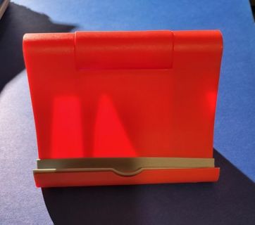 Desk Top Phone Holder in Red