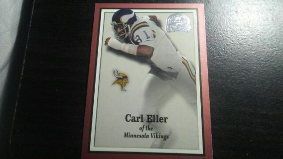 2000 FLEER GREATS OF THE GAME CARL ELLER MINNESOTA VIKINGS FOOTBALL CARD# 41