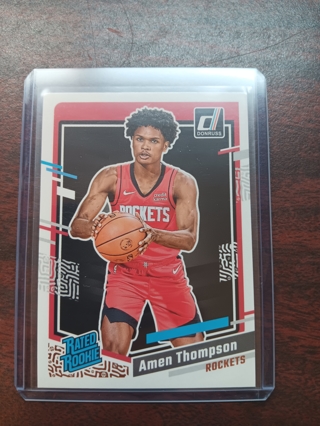 Amen Thompson *Rookie 2023-24 Donruss Basketball #206