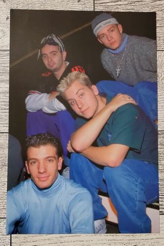 1999 NSync 4 x 6" Photo Card!