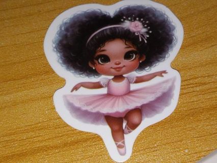 Girl one Cute new vinyl sticker no refunds regular mail only Very nice