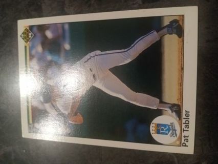 Pat Tabler 1990 Upper Deck Kansas City Royals