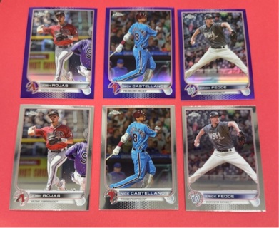 2022 Topps Chrome Update lot 