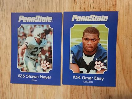 2 Penn State cards