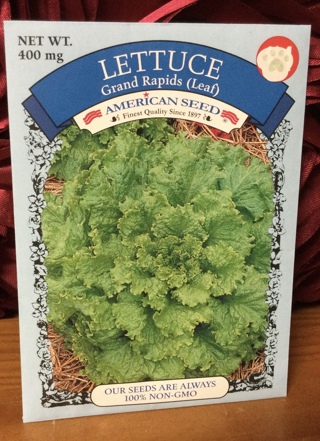 Lettuce Grand Rapids Leaf Seeds
