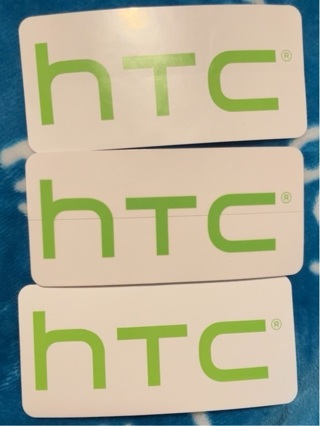 3 HTC stickers