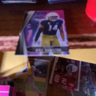 2022 sage Kyle Hamilton football card 