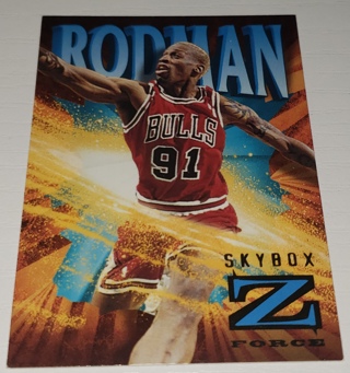 1996-97 ❤️ Dennis Rodman  SkyBox Z-Force  #14 Chicago Bulls HOF  ❤️ Basketball Card
