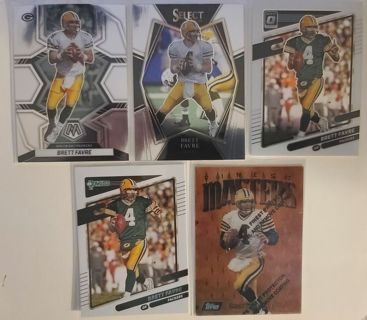 5 Brett Favre cards