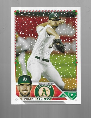 2023 TOPPS HOLIDAY KYLE MULLER #189