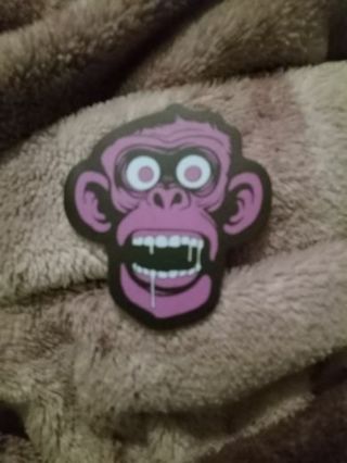 Purple Monkey sticker #1