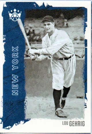 2021 Panini Diamond Kings Lou Gehrig