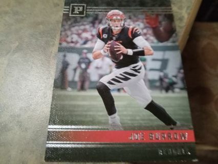 2023 PANINI CHRONICLES JOE BURROW CINCINNATI BENGALS FOOTBALL CARD# PA-34