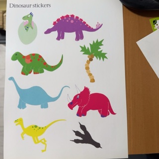 Dinosaur Stickers 
