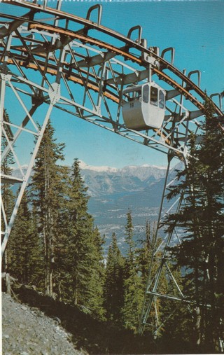 Vintage Unused Postcard: Banff National Park, Canadian Rockies