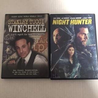 Lot of 2 DVD movies Winchell & Night Hunter