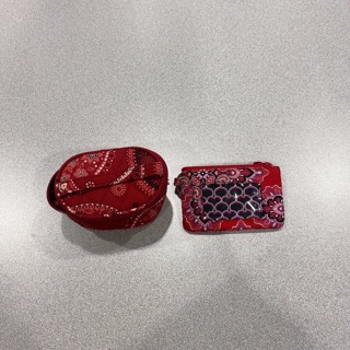 2 Small Vera Bradley Pouches