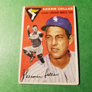 1954 - TOPPS BASEBALL CARD NO. 39 - SHERM LOLLAR - WHITE SOX