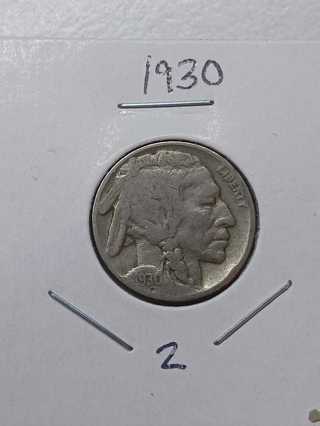 1930 Buffalo Head Nickel! 8.2