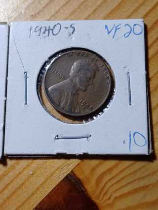 1940-S Lincoln Wheat Penny 1