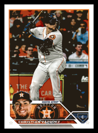 2023 Topps Christian Vazquez #157 Houston Astros