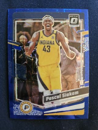 2023-24 Donruss Optic Blue Velocity Pascal Siakam