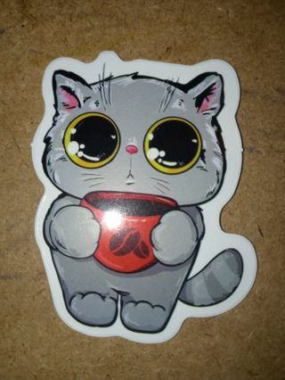 Cute vinyl sticker no refunds regular mail Very nice these are all nice win more than 3 get bonus