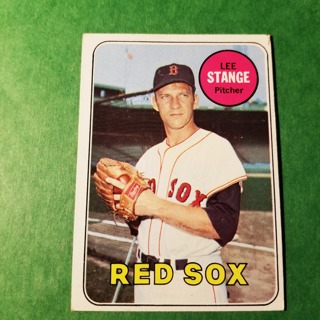 1969 - TOPPS BASEBALL CARD  NO. 148 - LEE STANGE - RED SOX