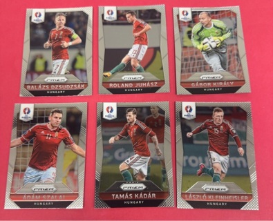 2016 Panini Prizm euro soccer lot