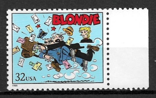 1995 Sc3000s Comic Strips: Blondie MNH