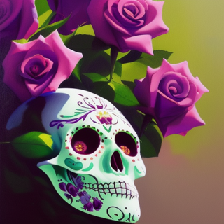 Listia Digital Collectible: Purple Roses