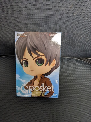 Attack On Titan - Eren Yeager (Eren Jaeger) Q Posket Anime Figure Version A (New, Unopened)