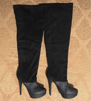 Over the knee/Thigh Black Boots 