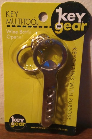 Key Chain Multi-Tool Key Gear Opener NEW