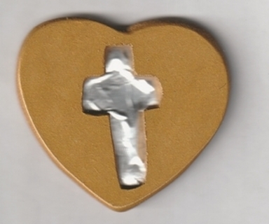 CROSS HEART MAGNET (PLEASE READ DESCRIPTION) 